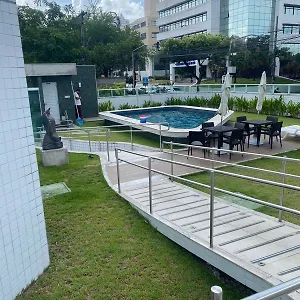 Apartamento Flat Que Acomoda Ate 4 Pessoas Boa Viagem-recife, Recife